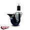 Service Caster 3.5'' Solid Poly Swivel 1-1/2'' Expanding Stem Caster with Brake SCC-EX20S3514-SPUS-PLB-112 - alternate 3